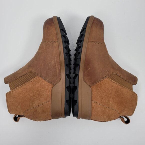 Sorel Evie Women's Pull On Wedge Ankle Boots Brown NL3816-242 US Size 7 - Picture 6 of 8